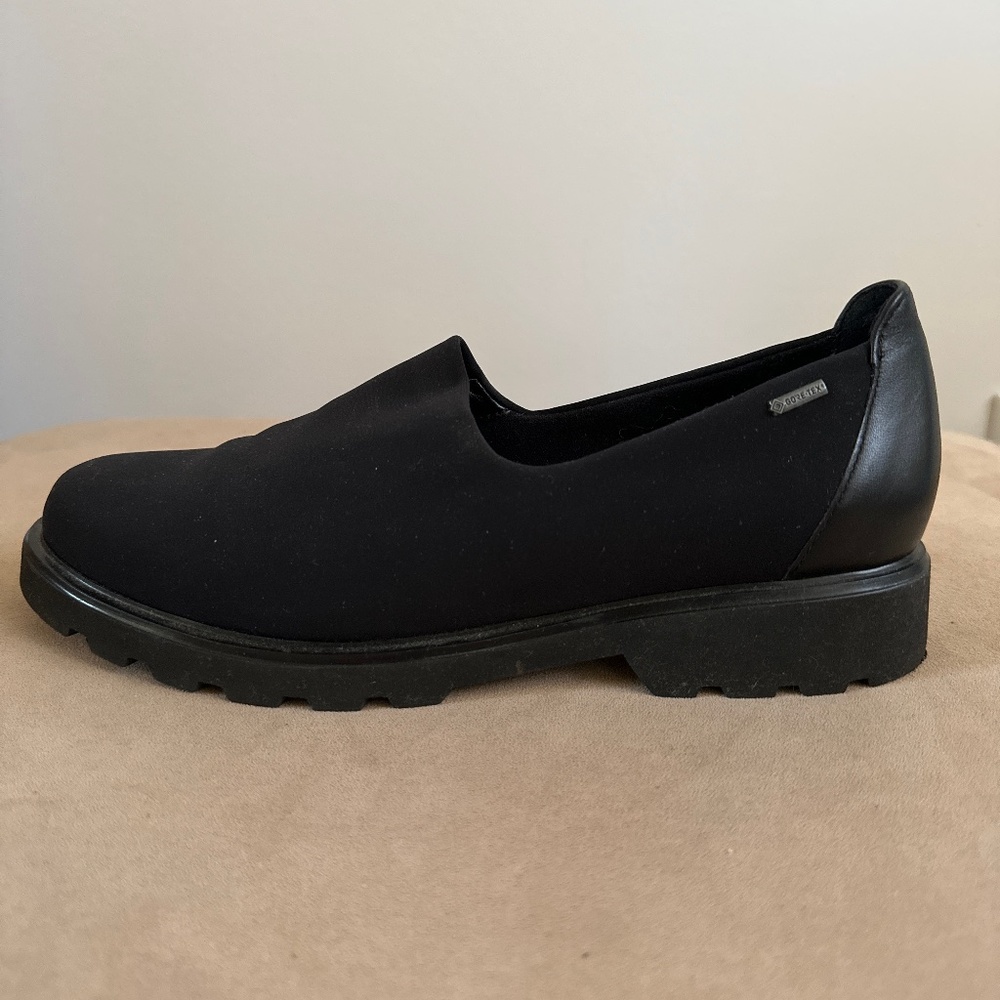 ARA Gore-Tex Microfiber and Leather Platform Shoes